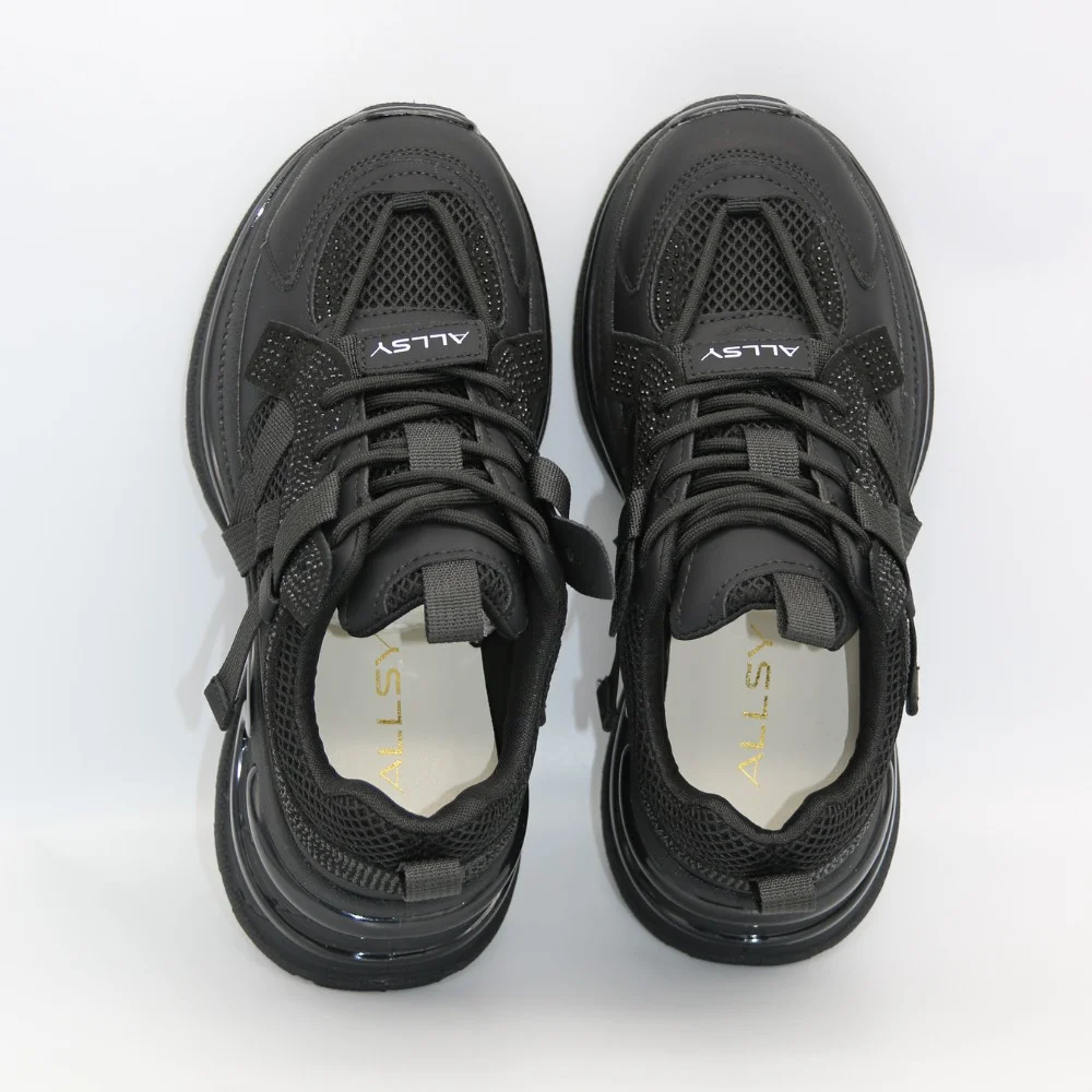 Жіночі кросівки Allsy Lonza black модель 5939
