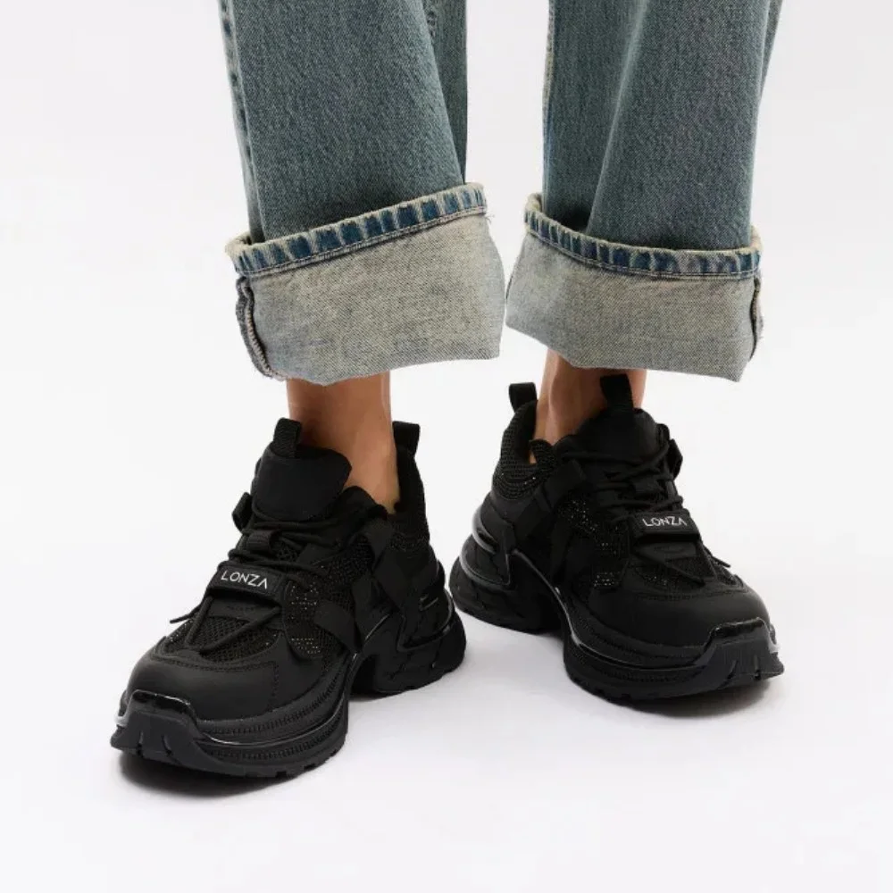 Жіночі кросівки Allsy Lonza black модель 5939