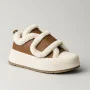 Women's insulated white and black sneakers Allsy Lonza Leora Beige 204485 203312 model 5945