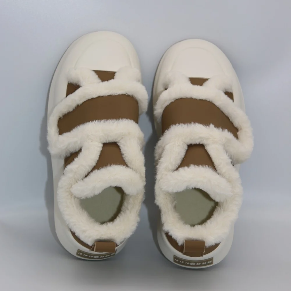 Women's insulated white and black sneakers Allsy Lonza Leora Beige 204485 203312 model 5945