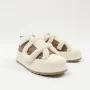 Women's insulated white and black sneakers Allsy Lonza Leora Beige 204485 203312 model 5945