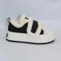 Women's white and black winter sneakers Allsy Lonza Leora Black 204484 model 5946