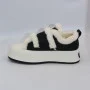 Women's white and black winter sneakers Allsy Lonza Leora Black 204484 model 5946