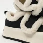 Women's white and black winter sneakers Allsy Lonza Leora Black 204484 model 5946