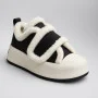 Women's white and black winter sneakers Allsy Lonza Leora Black 204484 model 5946
