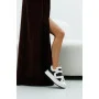 Women's white and black winter sneakers Allsy Lonza Leora Black 204484 model 5946