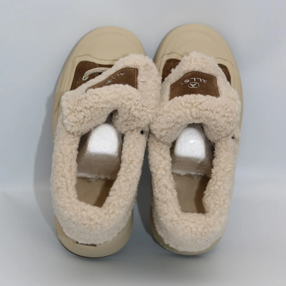 Женские коричневые кроссовки Allsy Lonza 205083 202149 R5051-1C3 5950 для зимы