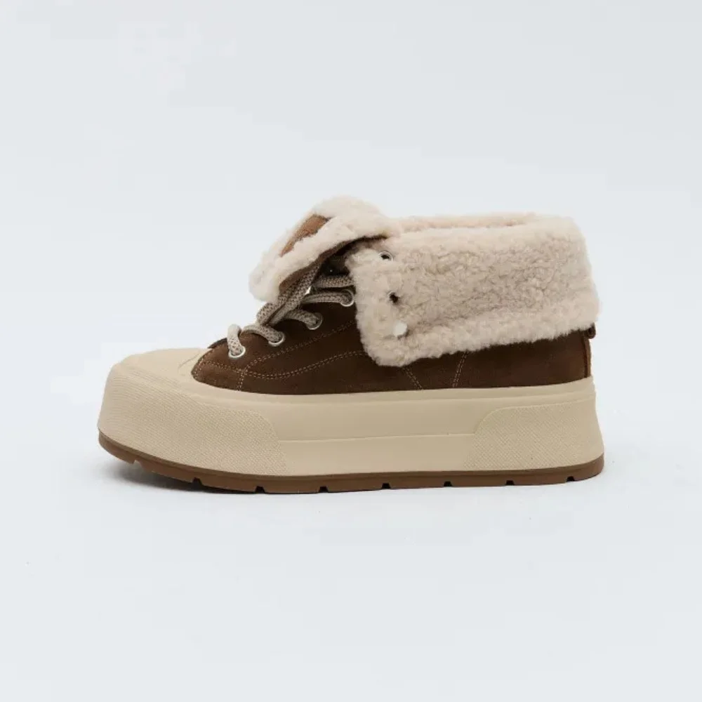 Женские коричневые кроссовки Allsy Lonza 205083 202149 R5051-1C3 5950 для зимы