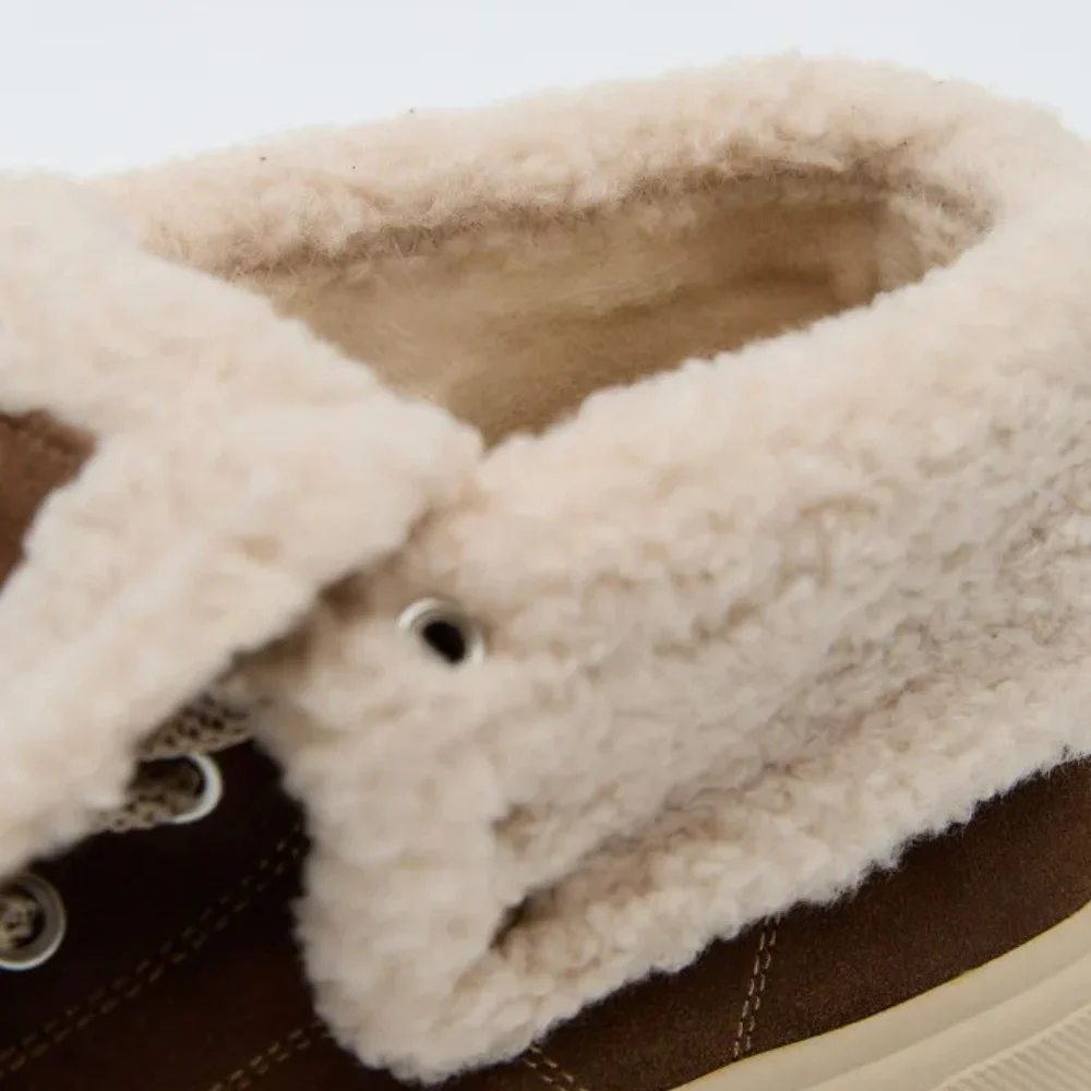 Женские коричневые кроссовки Allsy Lonza 205083 202149 R5051-1C3 5950 для зимы