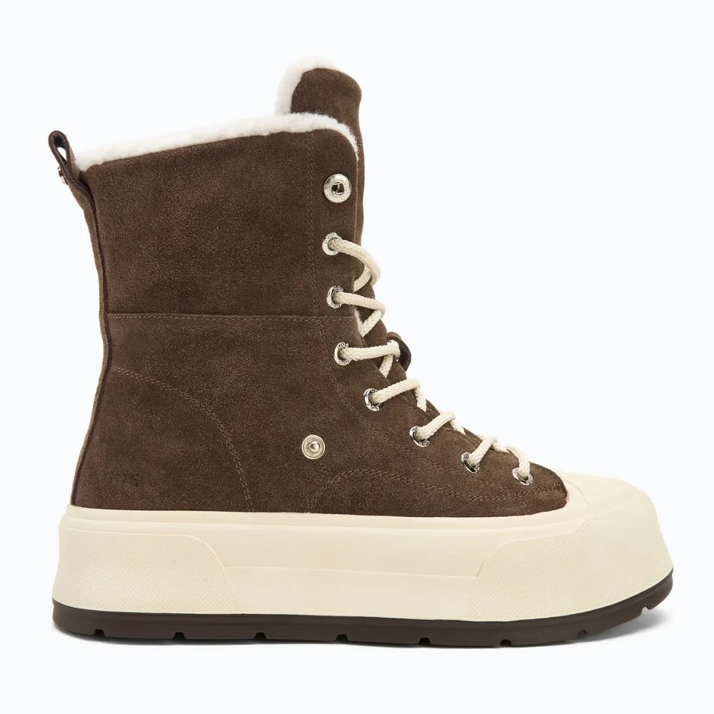 Женские коричневые кроссовки Allsy Lonza 205083 202149 R5051-1C3 5950 для зимы