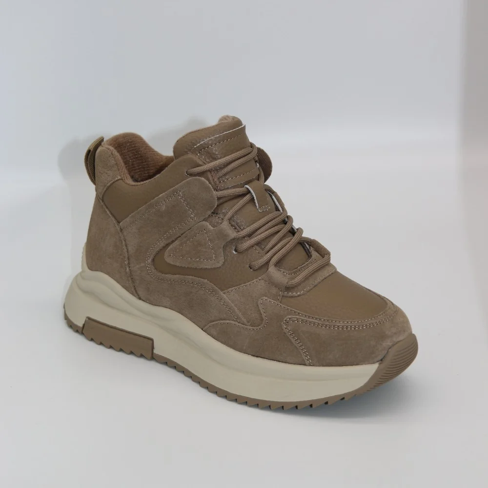 Жіночі зимові коричневі черевики Allsy Lonza 204676 модель 5952