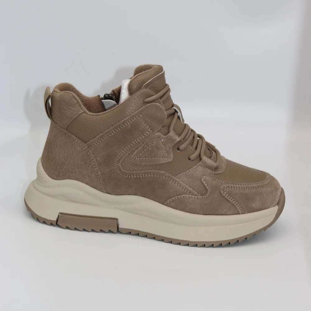 Жіночі зимові коричневі черевики Allsy Lonza 204676 модель 5952