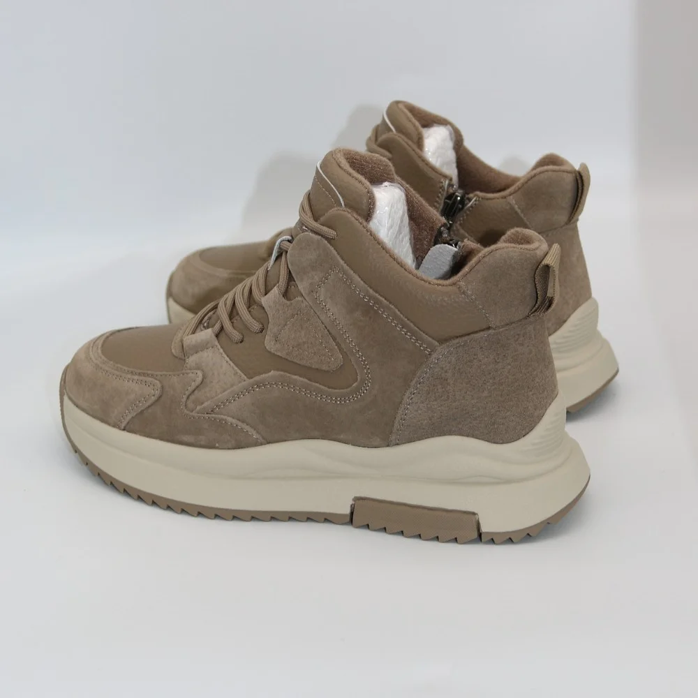 Жіночі зимові коричневі черевики Allsy Lonza 204676 модель 5952