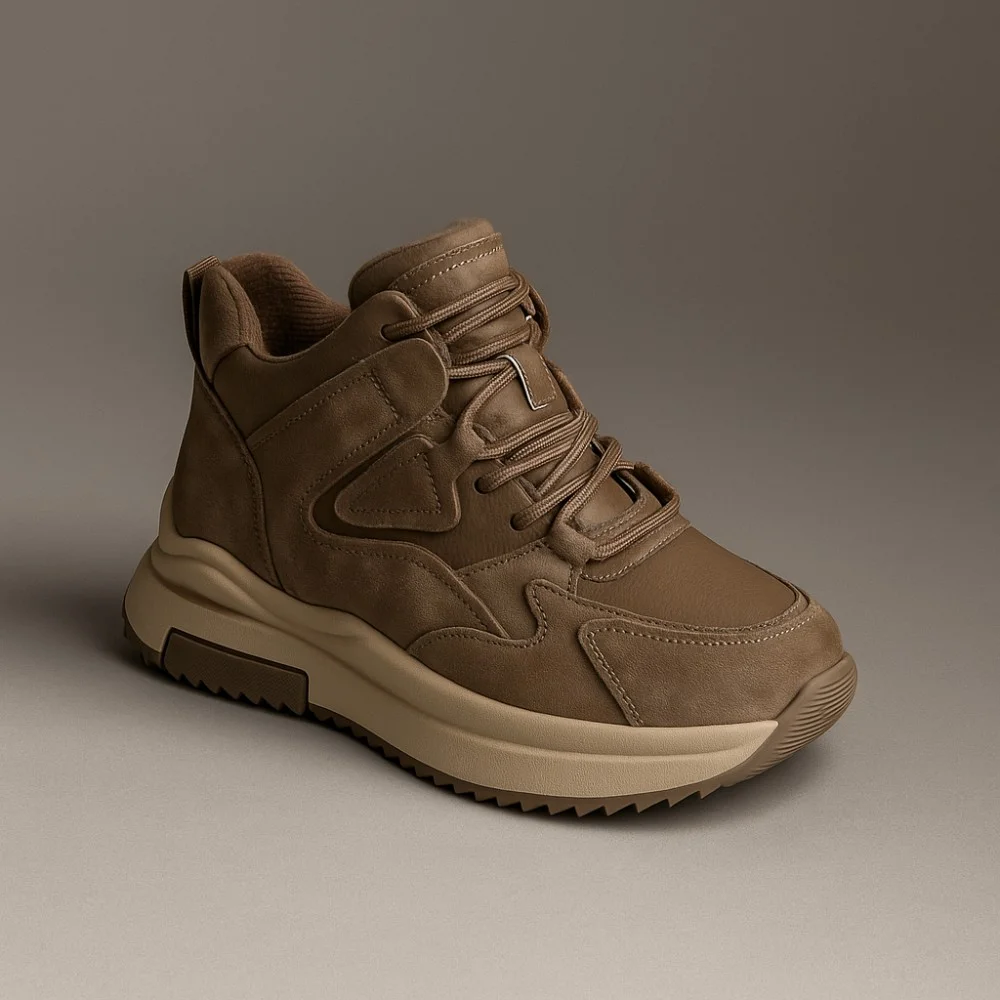 Жіночі зимові коричневі черевики Allsy Lonza 204676 модель 5952