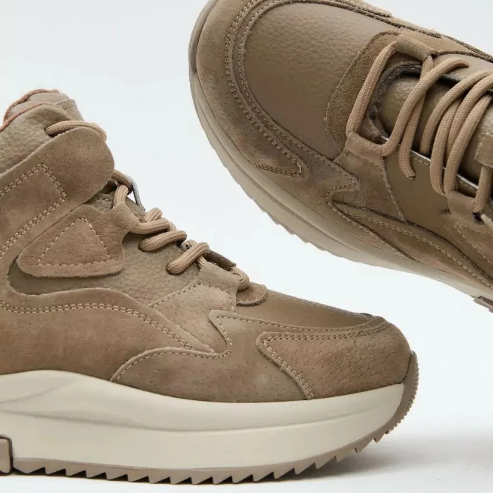 Жіночі зимові коричневі черевики Allsy Lonza 204676 модель 5952