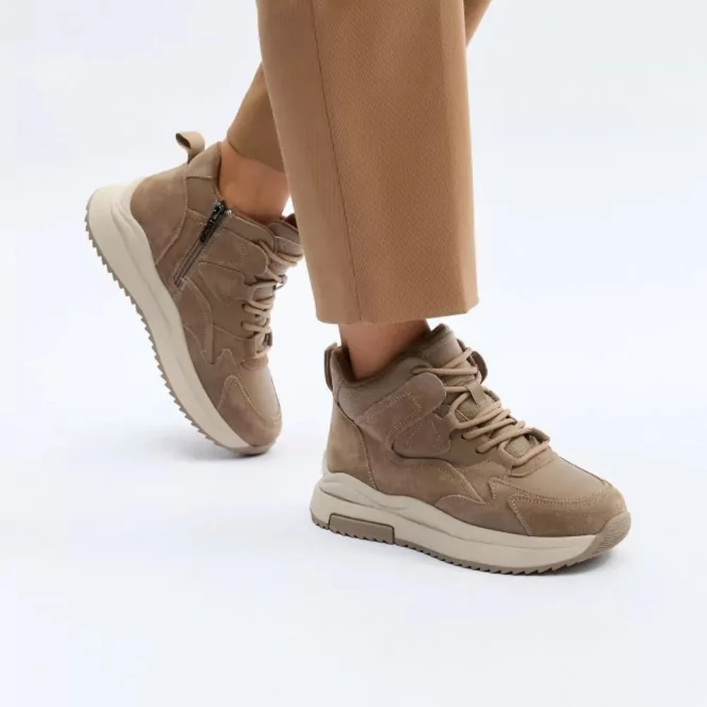 Жіночі зимові коричневі черевики Allsy Lonza 204676 модель 5952