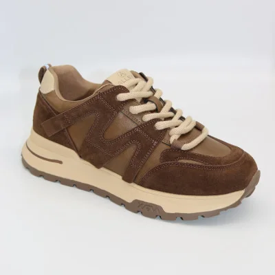 Women's fashion sneakers Allsy Lonza 200738 5978 brown, color chocolate (brown), model 5955