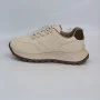 Women's beige sneakers Allsy Lonza model 5959