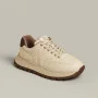 Women's beige sneakers Allsy Lonza model 5959