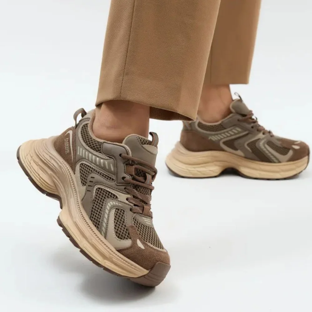 Жіночі коричневі демісезонні кросівки Allsy Lonza модель Brown 5962