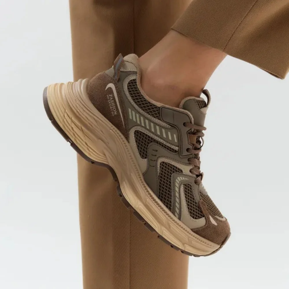 Жіночі коричневі демісезонні кросівки Allsy Lonza модель Brown 5962