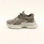Women's Grey-Silver Allsy Lonza Sneakers Model 5964