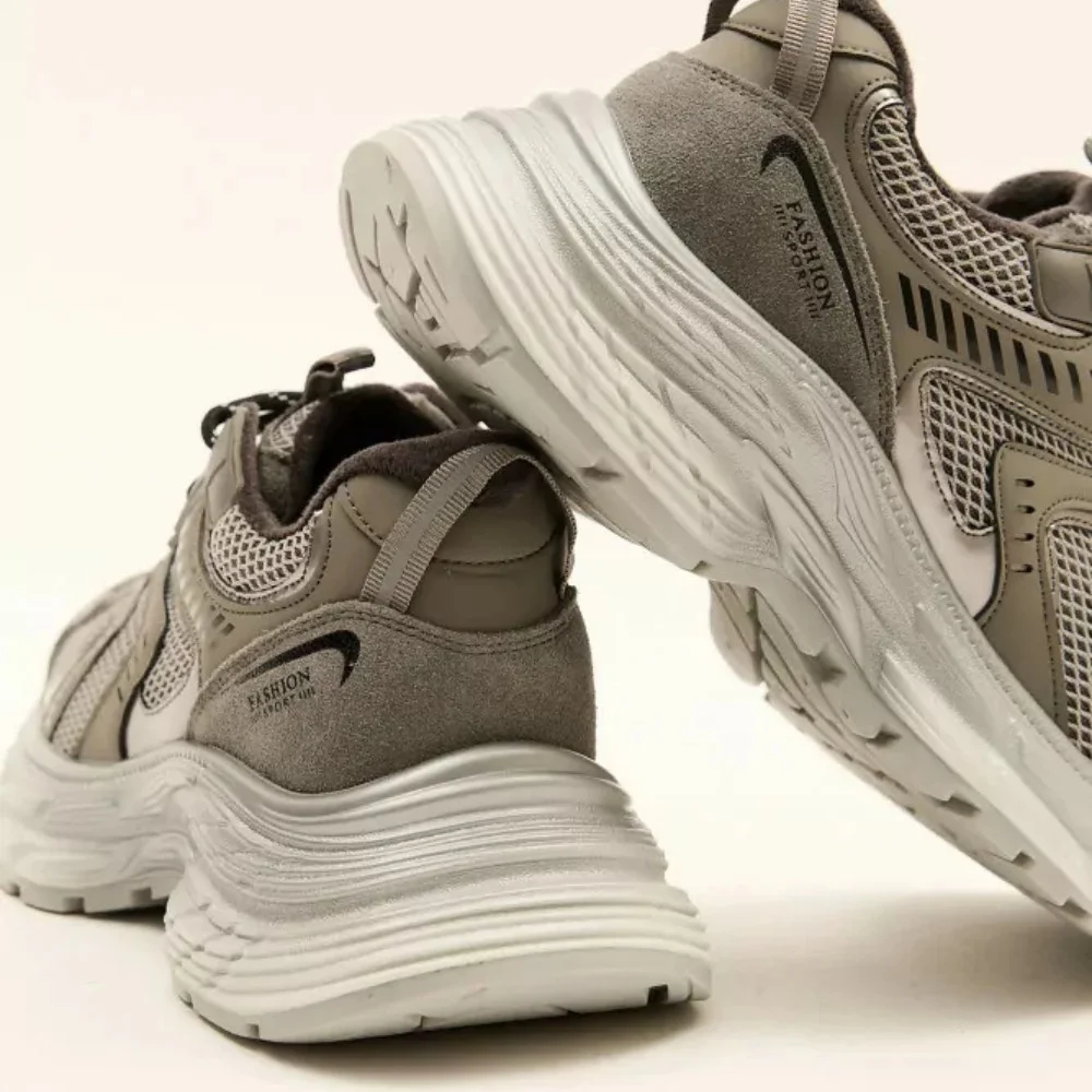 Women's Grey-Silver Allsy Lonza Sneakers Model 5964