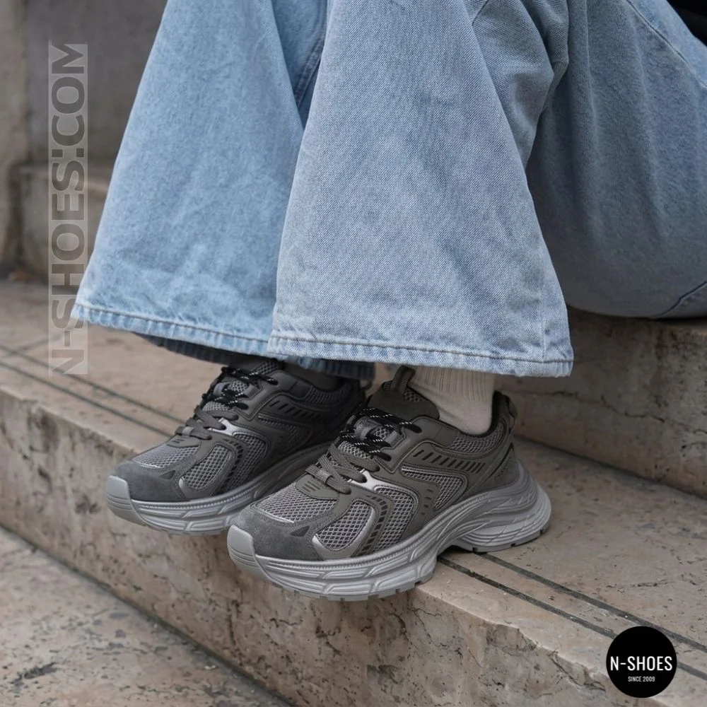 Модні сірі кросівки Allsy 205187 202512 8809 Grey 5964