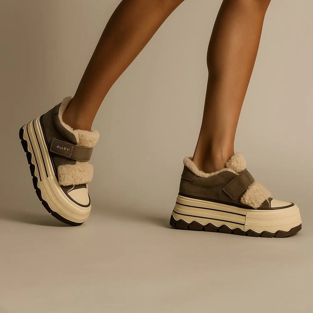 Зимові сліпони Allsy Lonza Glissane Brown 204930 202065 модель 5965