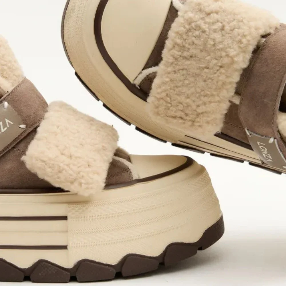 Зимові сліпони Allsy Lonza Glissane Brown 204930 202065 модель 5965