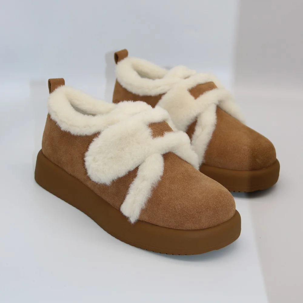 Зимние бежевые угги Allsy Lonza 203984 модель 5967