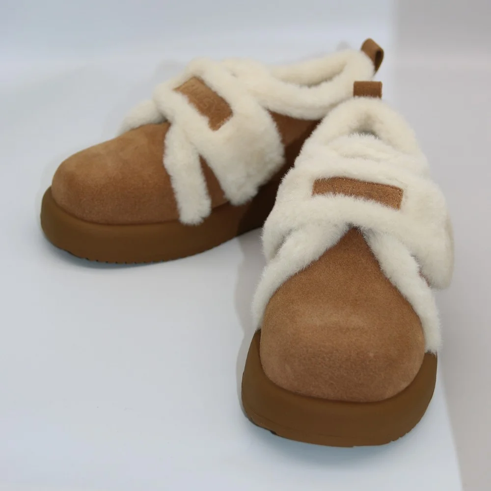 Зимние бежевые угги Allsy Lonza 203984 модель 5967