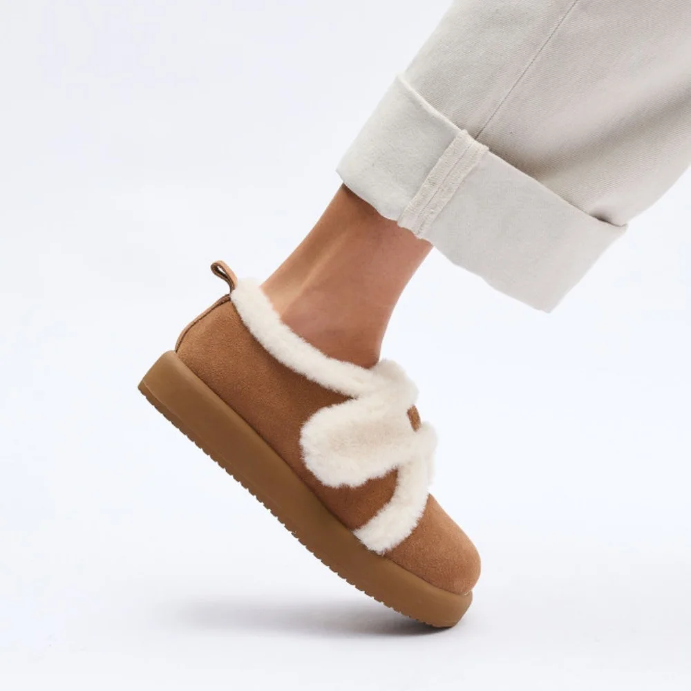 Зимние бежевые угги Allsy Lonza 203984 модель 5967