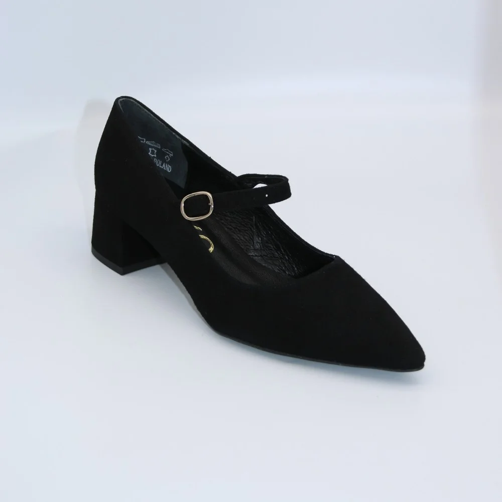 Класичні туфлі з ремінцем Rylko (Польща) модель 5971