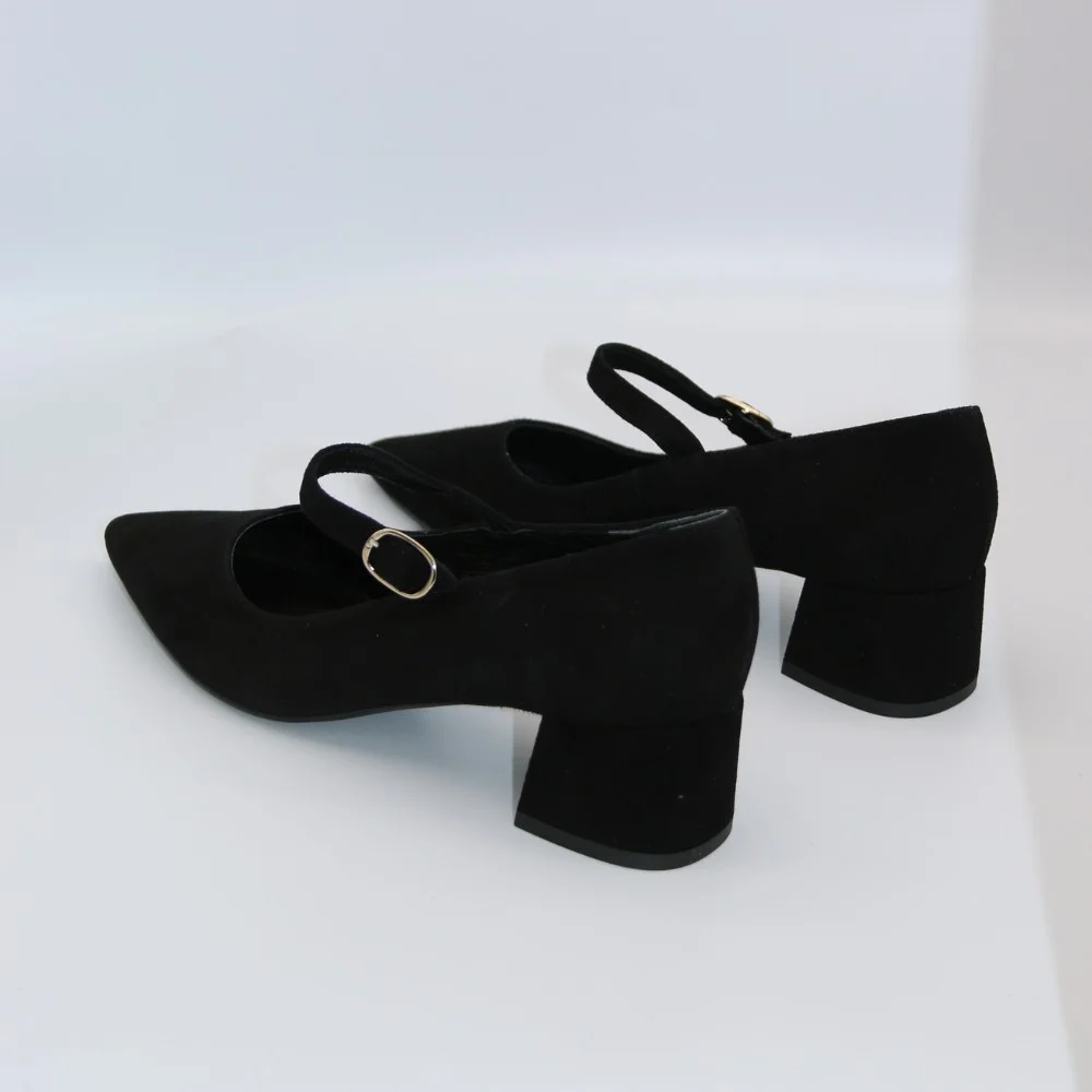 Класичні туфлі з ремінцем Rylko (Польща) модель 5971