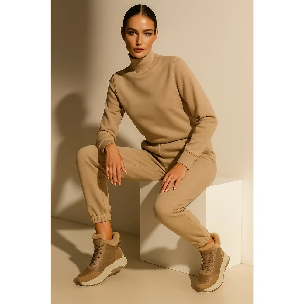 Жіночі зимові черевики Allsy Lonza 204151 Brown модель 5978