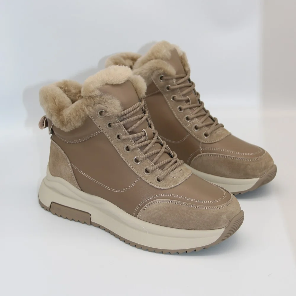 Жіночі зимові черевики Allsy Lonza 204151 Brown модель 5978