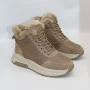 Жіночі зимові черевики Allsy Lonza 204151 Brown модель 5978
