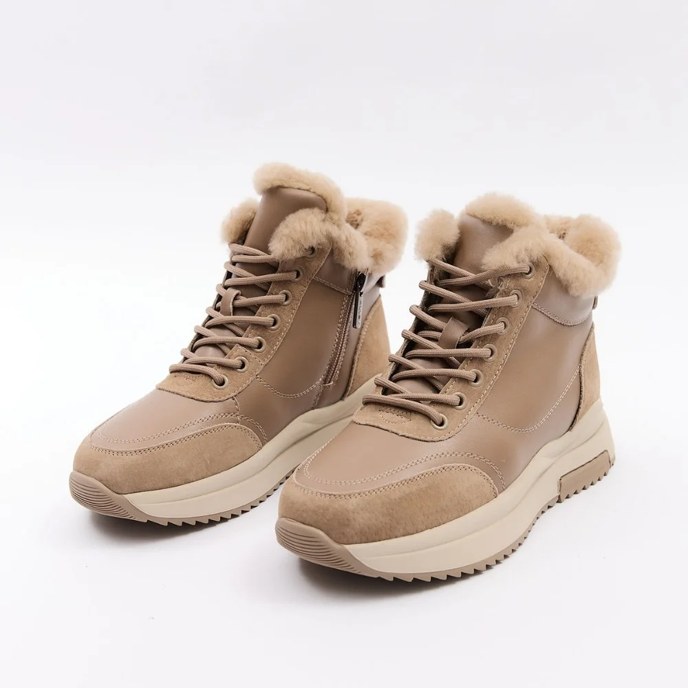 Жіночі зимові черевики Allsy Lonza 204151 Brown модель 5978