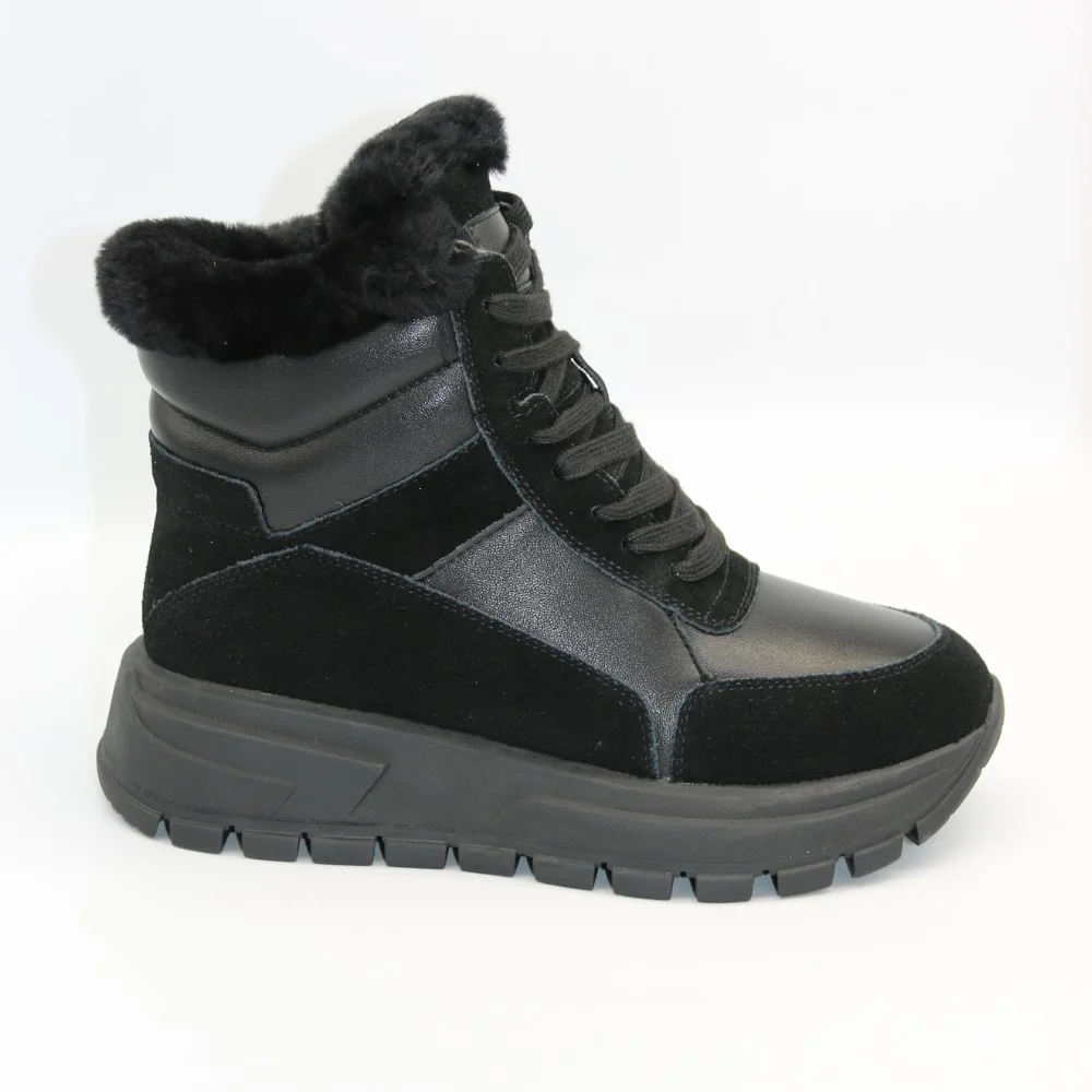 Женские зимние ботинки Allsy Lonza 204146 Black модель 5979
