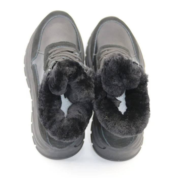Жіночі зимові черевики Allsy Lonza 204146 Black модель 5979