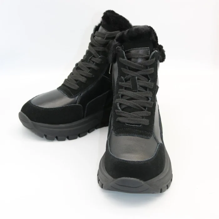 Жіночі зимові черевики Allsy Lonza 204146 Black модель 5979