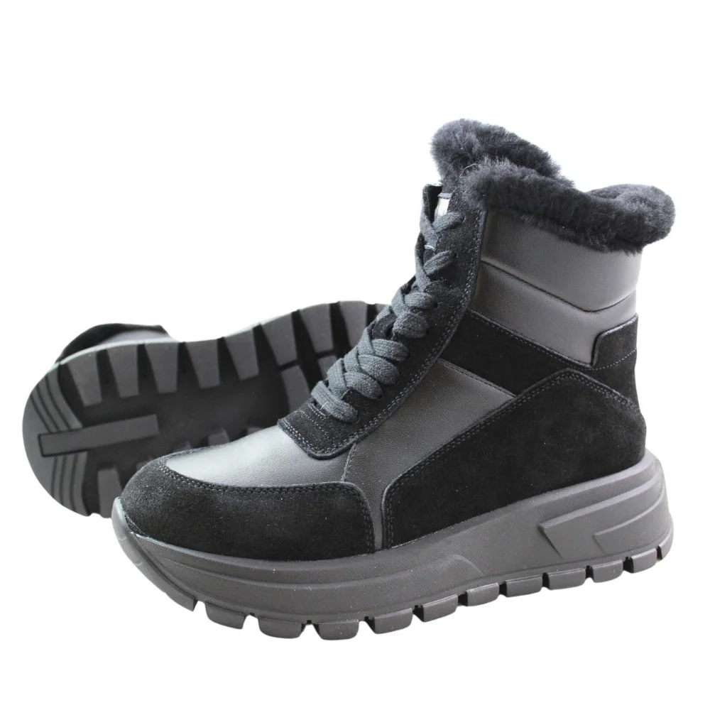 Женские зимние ботинки Allsy Lonza 204146 Black модель 5979