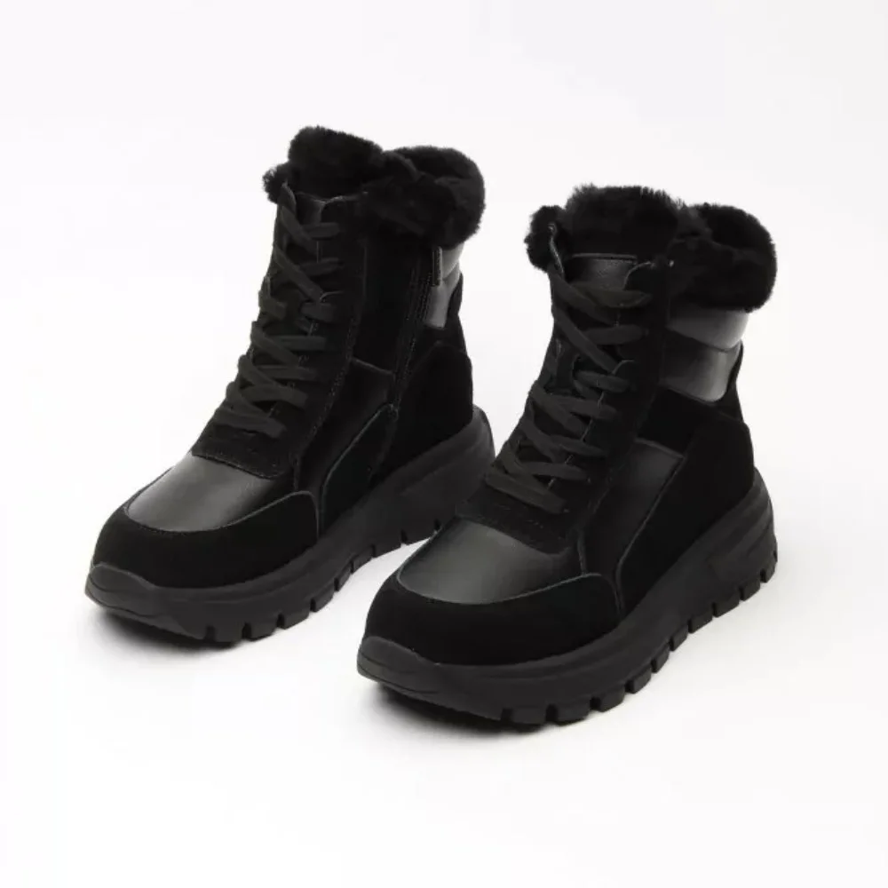 Женские зимние ботинки Allsy Lonza 204146 Black модель 5979