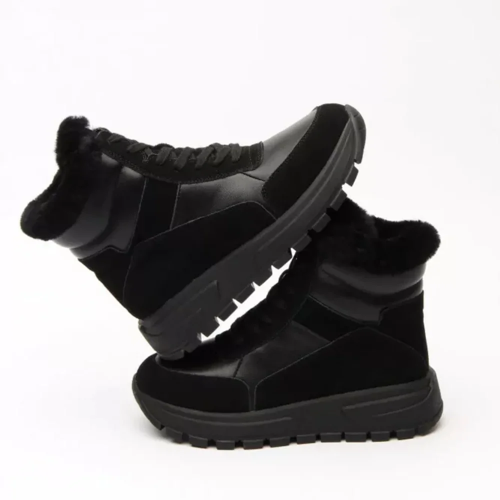 Женские зимние ботинки Allsy Lonza 204146 Black модель 5979