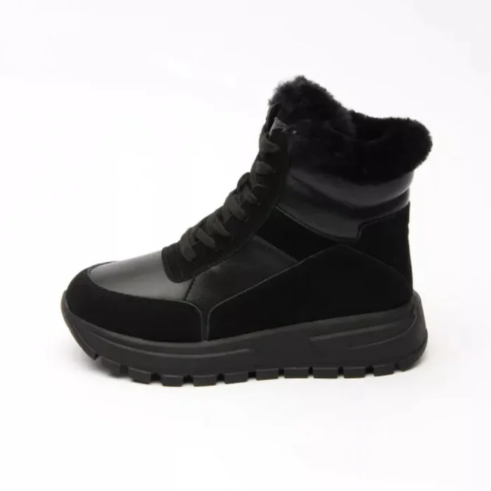 Жіночі зимові черевики Allsy Lonza 204146 Black модель 5979