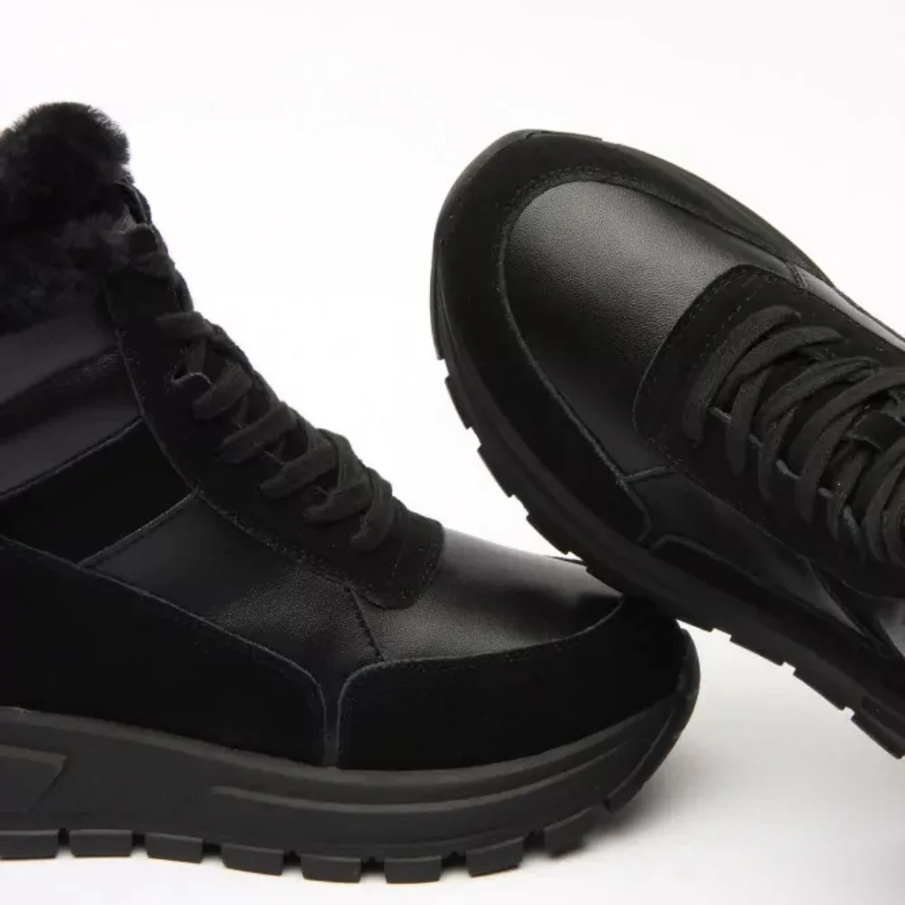 Женские зимние ботинки Allsy Lonza 204146 Black модель 5979