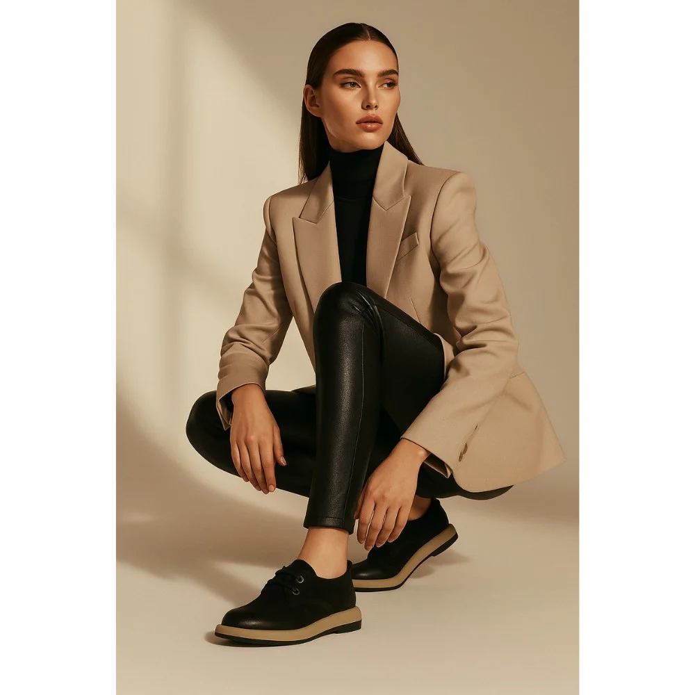 Women's shoes Allsy Lonza Black model 5981