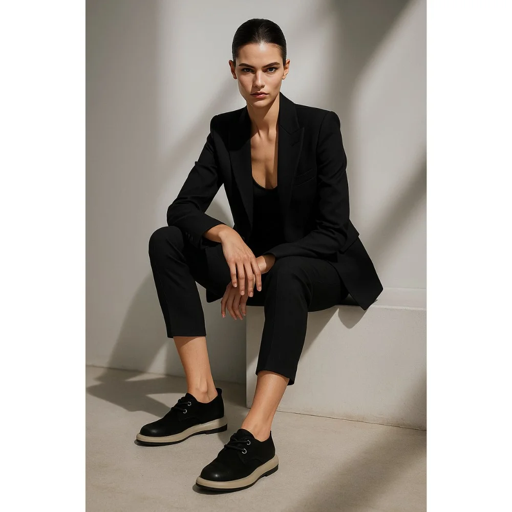 Women's shoes Allsy Lonza Black model 5981