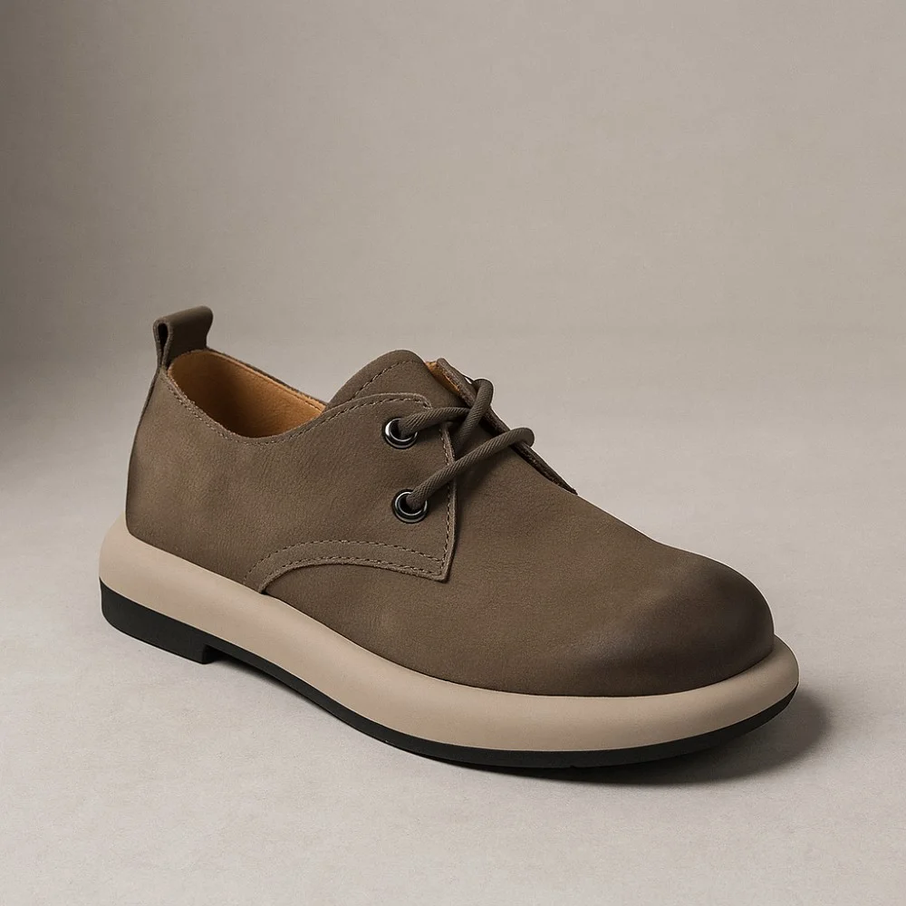 Women's Brown Shoes Allsy Lonza Grey 206130 Model 5982